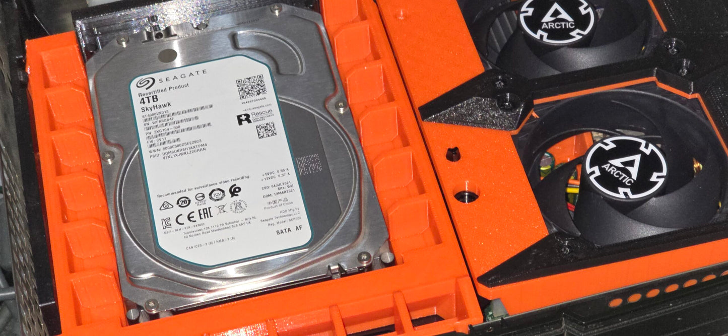 Dual 80mm Fan Upgrade Kit for Original Xbox