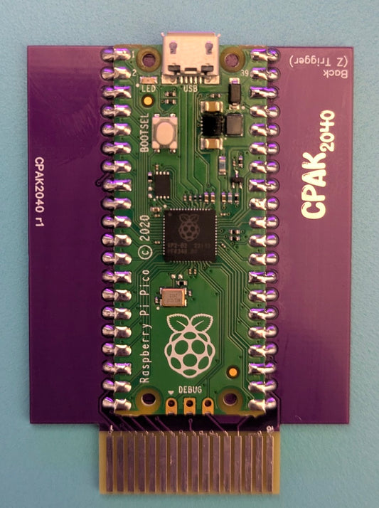 CPAK2040 - RP2040 Based Memory Pak for the N64.