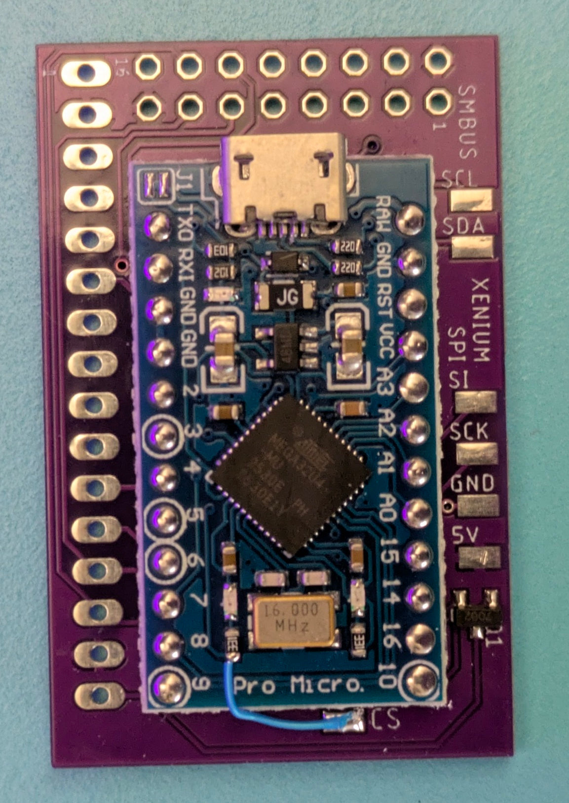 Spi2Par LCD Adapter for Open Xenium Modchips