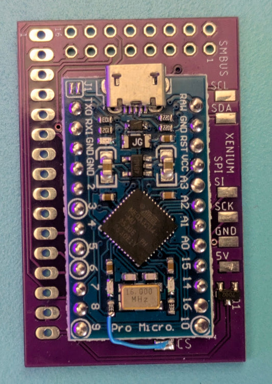 Spi2Par LCD Adapter for Open Xenium Modchips