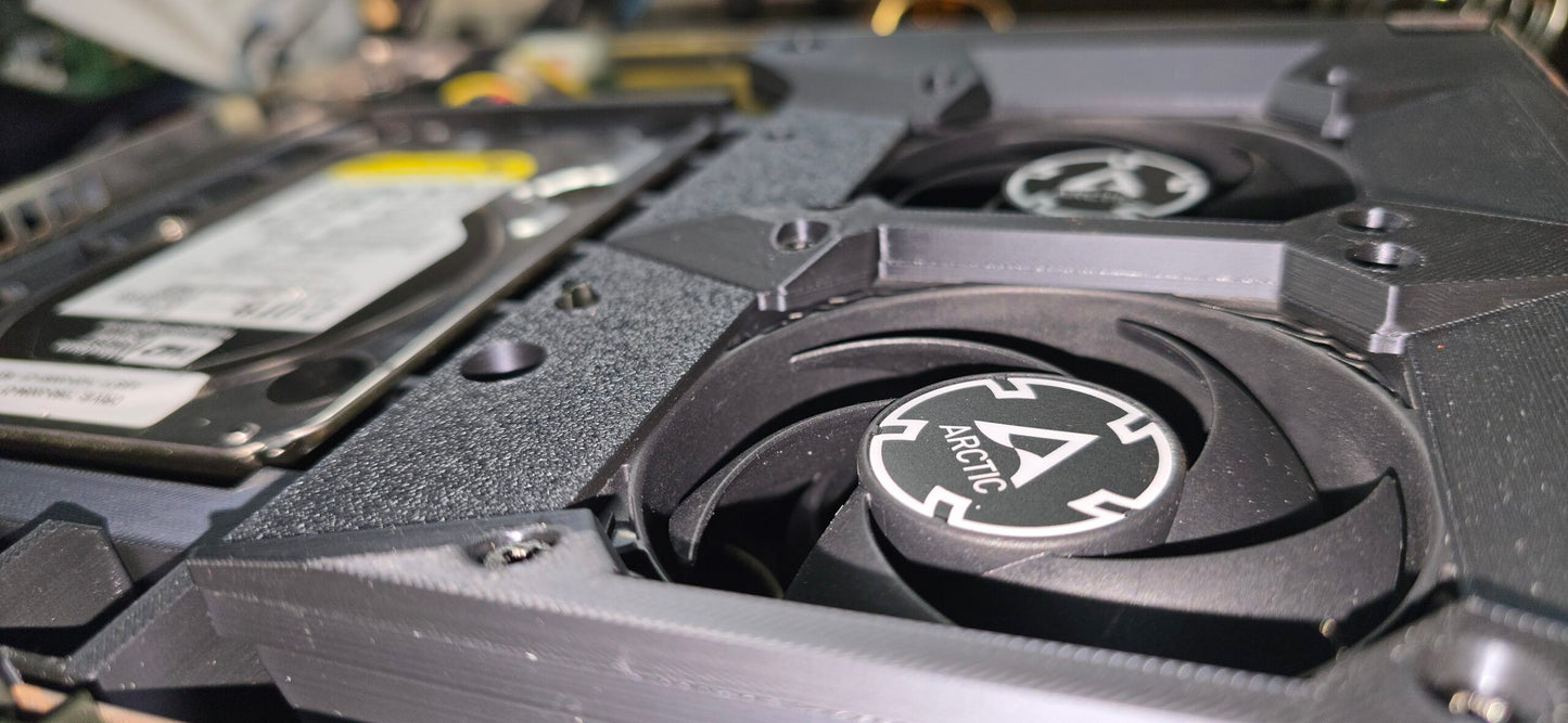 Dual 80mm Fan Upgrade Kit for Original Xbox
